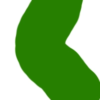 Sharp brush edge example